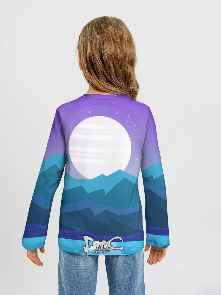 Детский лонгслив / Nero anime