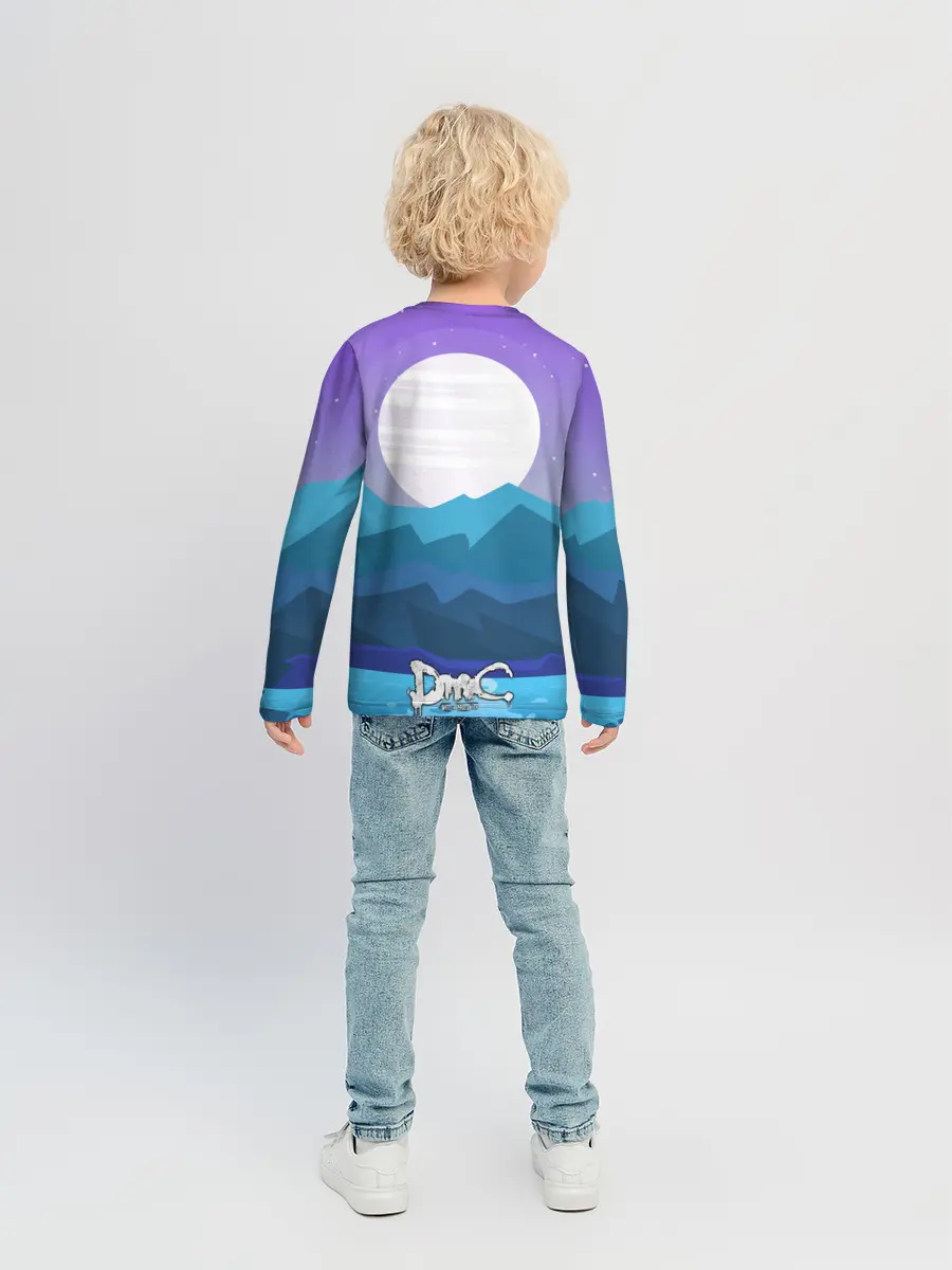 Детский лонгслив / Nero anime