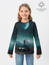 Детский лонгслив / Космос в горах