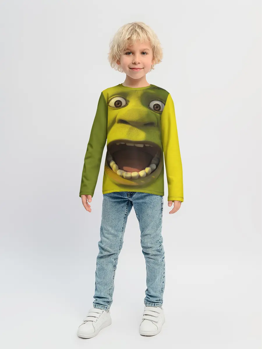 Детский лонгслив / Shrek | Шрек