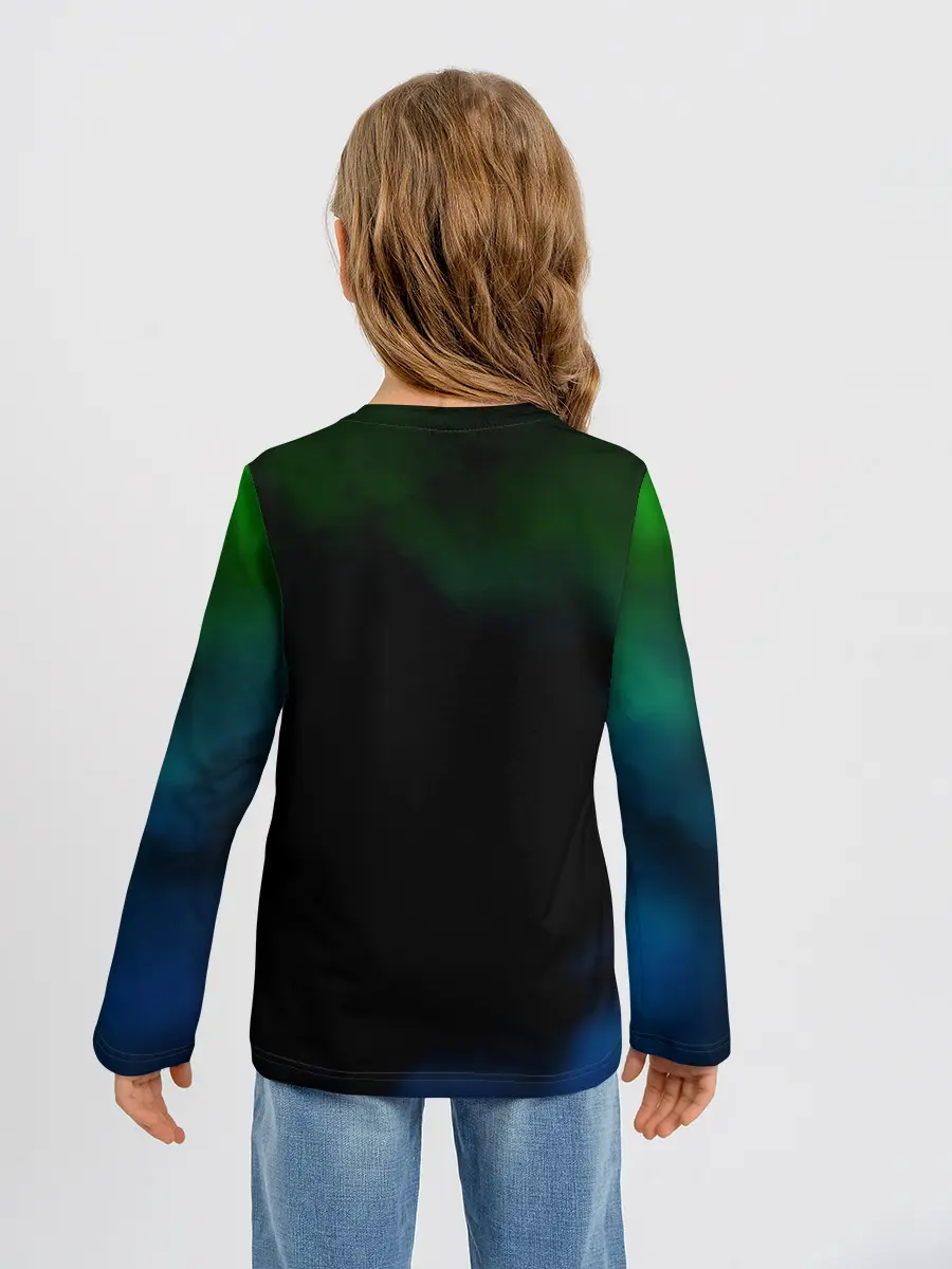 Детский лонгслив / Гию и Танджиро Kimetsu no Yaiba