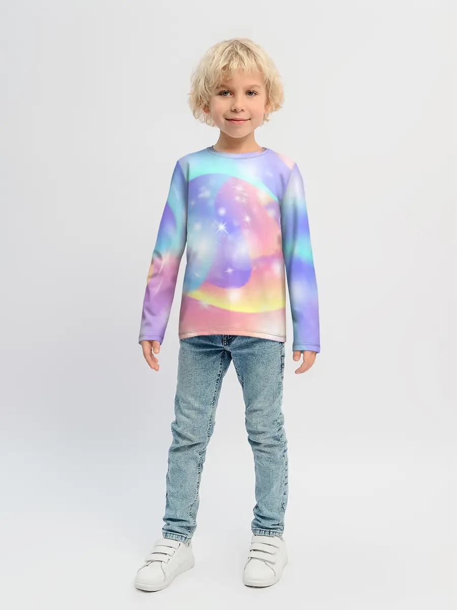 Детский лонгслив / Волшебные тропы