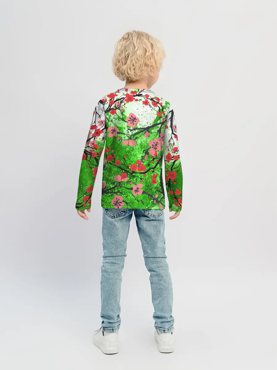 Детский лонгслив / Сакура | Sakura