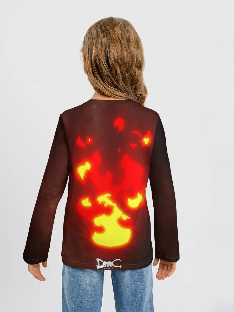 Детский лонгслив / Молодой Данте