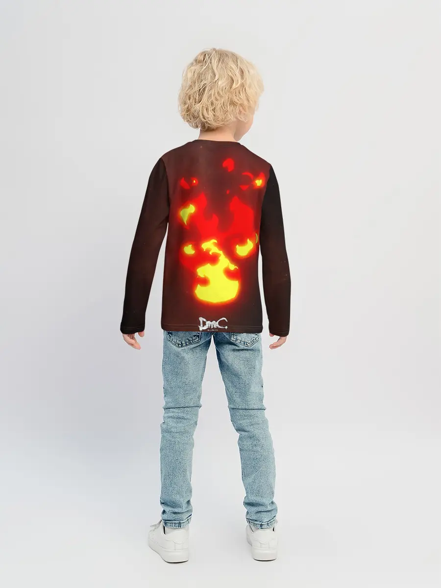 Детский лонгслив / Молодой Данте