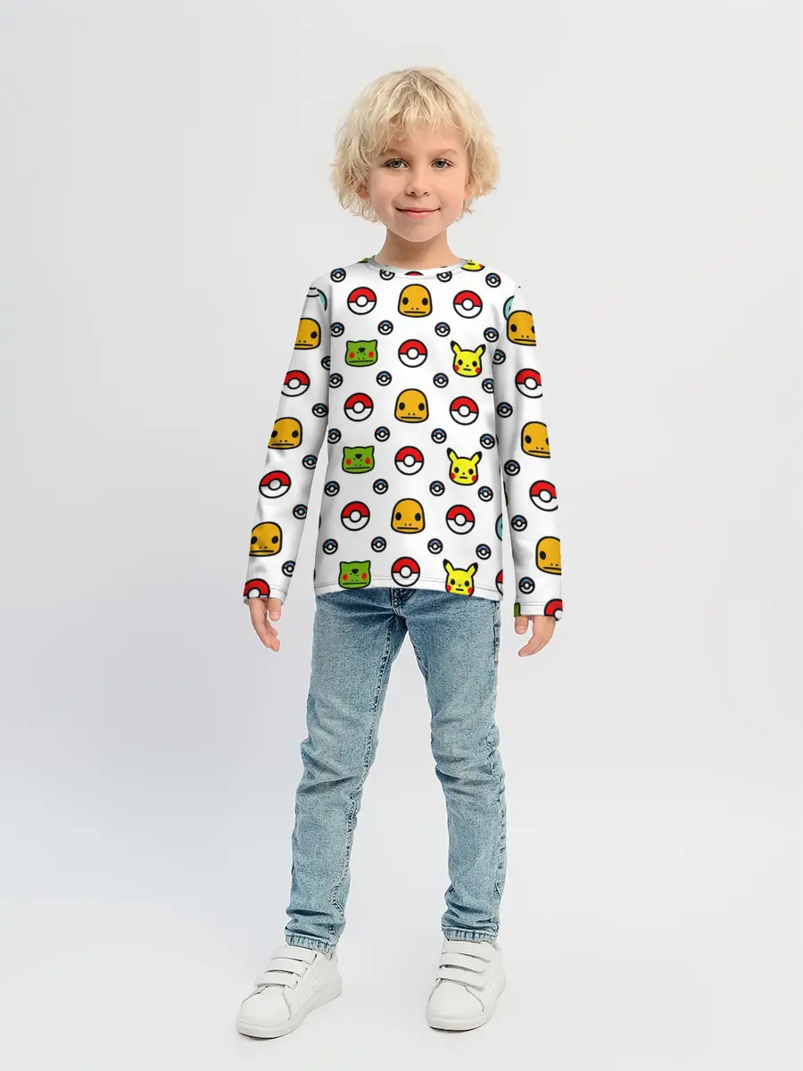 Детский лонгслив / POKEMON / ПОКЕМОНЫ