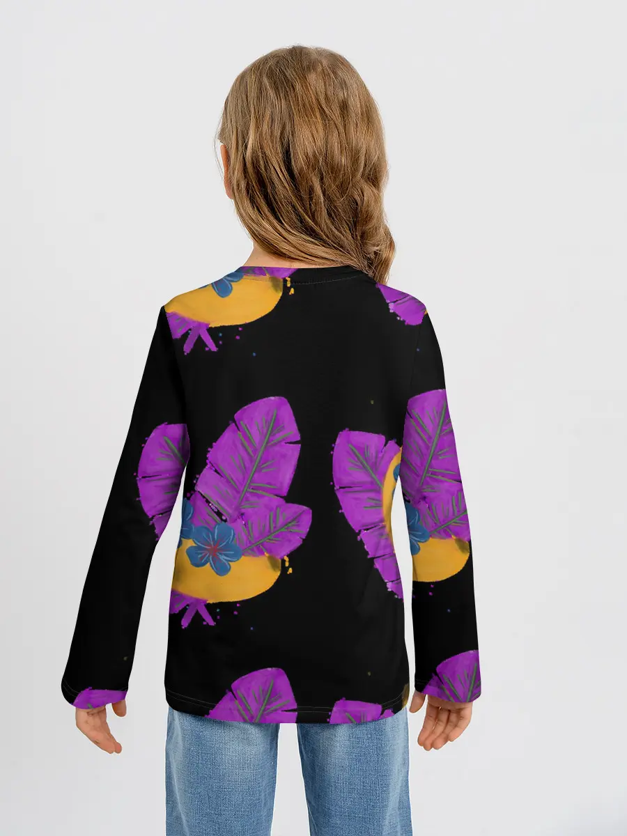 Детский лонгслив / Тропики