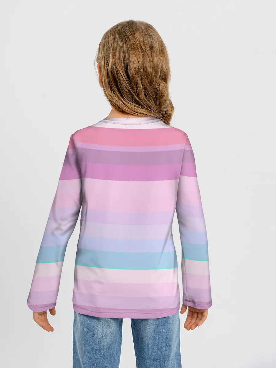 Детский лонгслив / Спокойные цвета | Calm colors