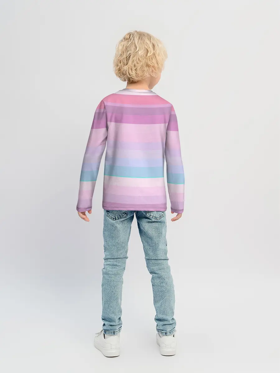 Детский лонгслив / Спокойные цвета | Calm colors