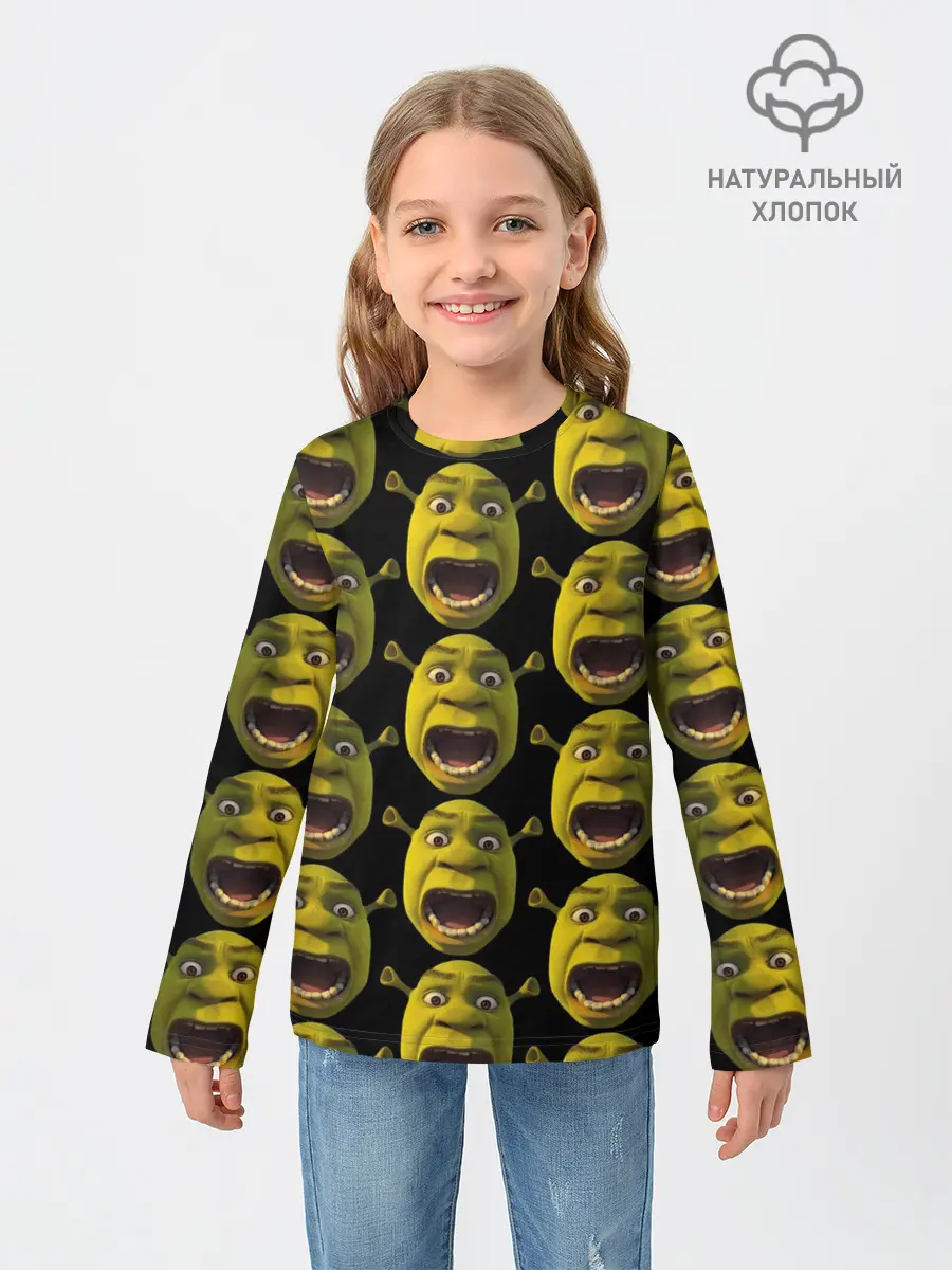 Детский лонгслив / ШРЕК НАВСЕГДА