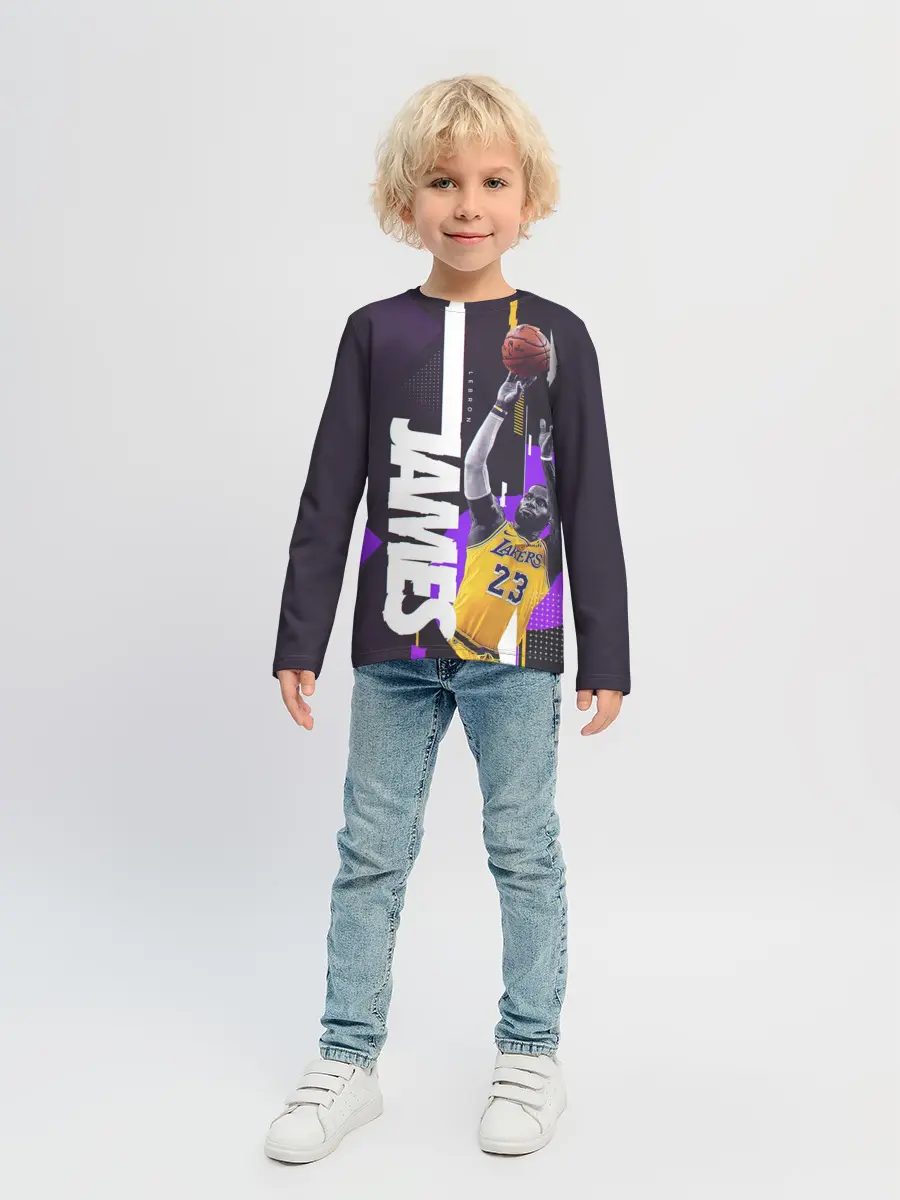 Детский лонгслив / Леброн