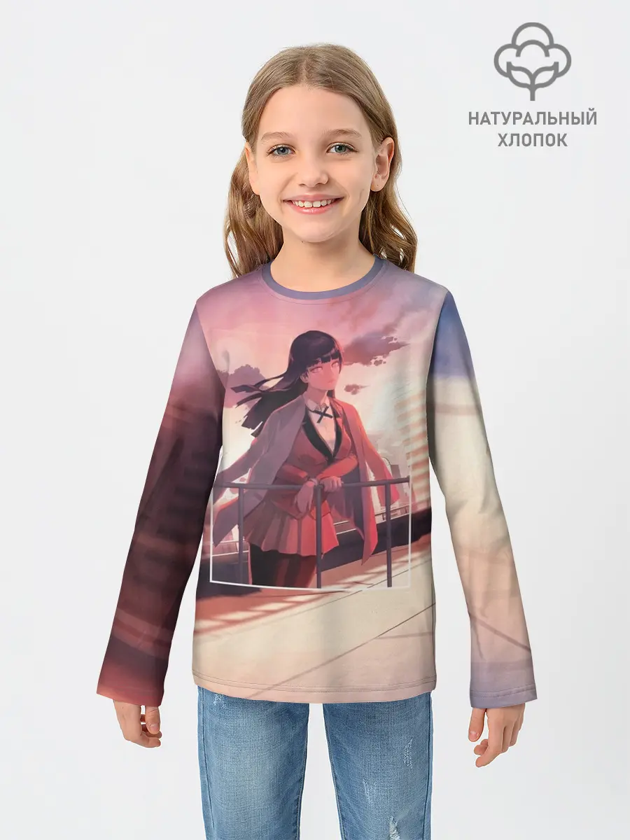 Детский лонгслив / Kakegurui Yumeko Jabami art