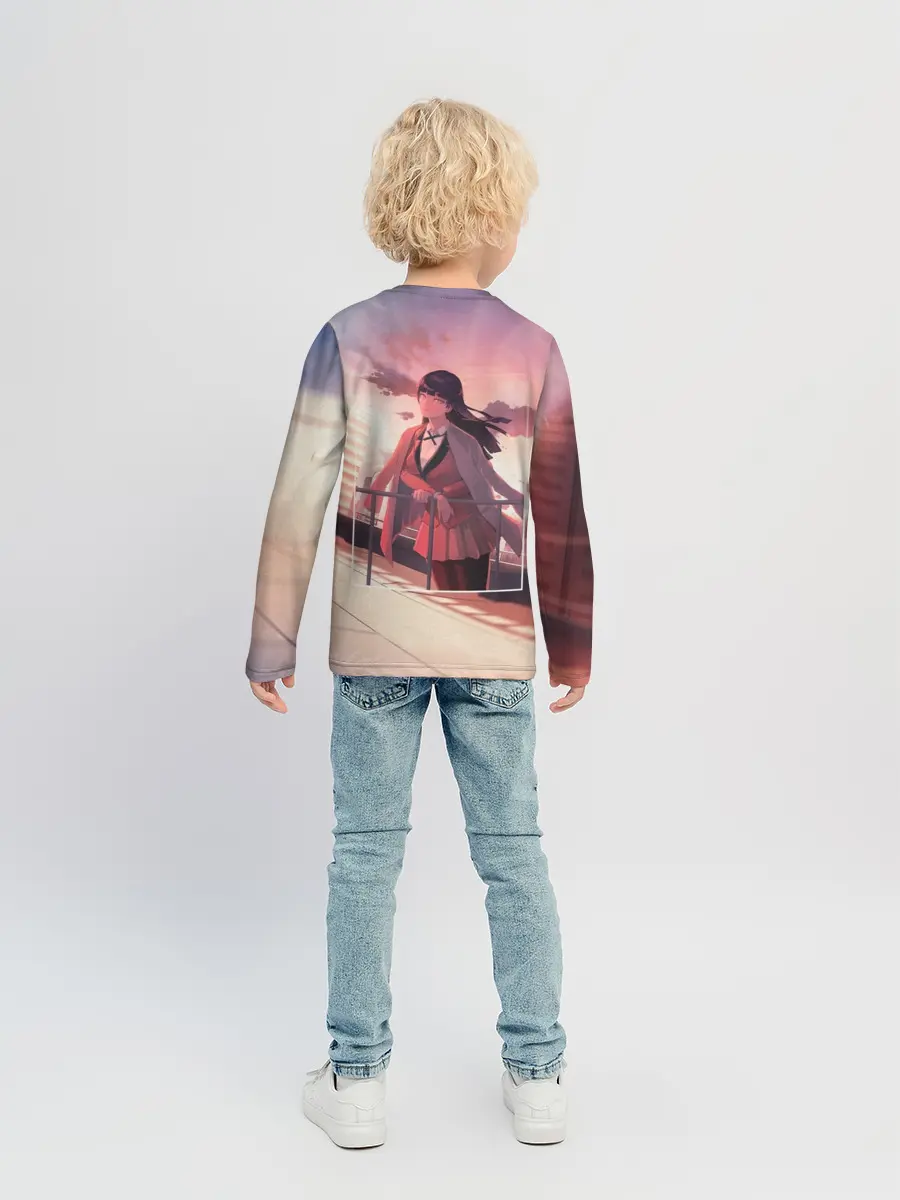 Детский лонгслив / Kakegurui Yumeko Jabami art