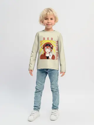 Детский лонгслив / Blood cell