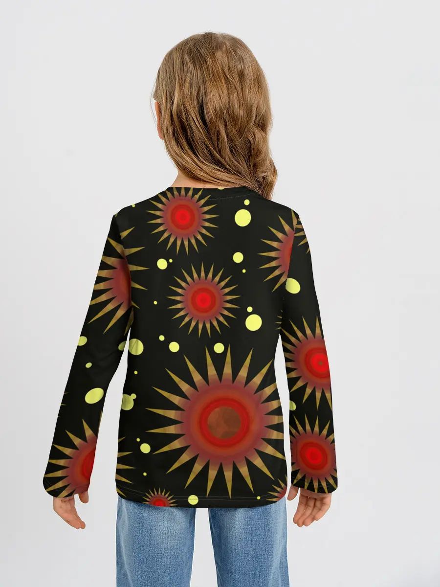 Детский лонгслив / солнце | Sun