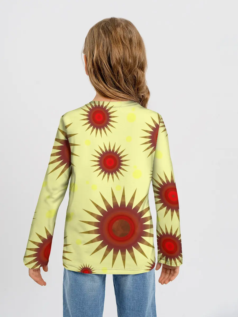 Детский лонгслив / солнце | Sun