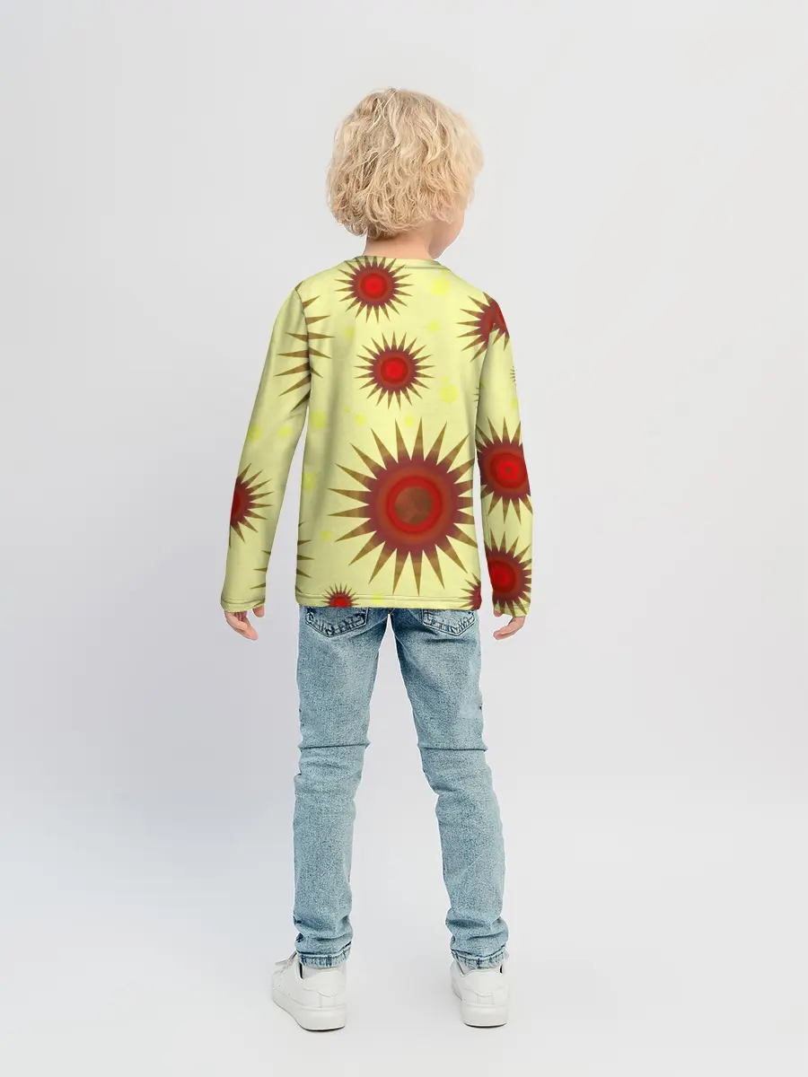 Детский лонгслив / солнце | Sun
