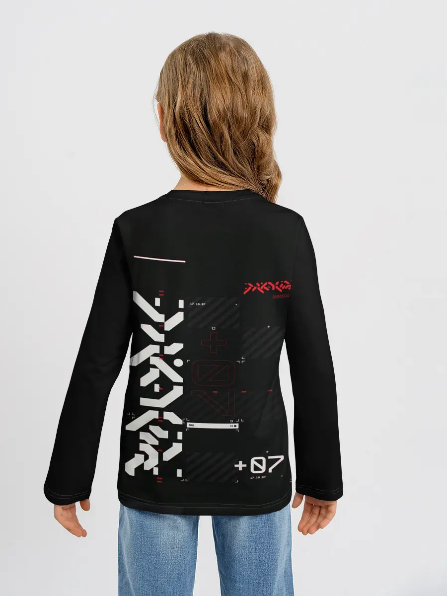 Детский лонгслив / CuberPunk 2077