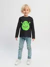Детский лонгслив / Shreks Face