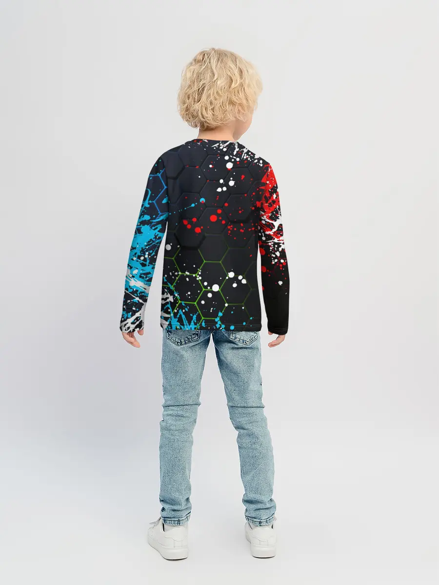 Детский лонгслив / PUBG / ПАБГ / ПОРТРЕТ