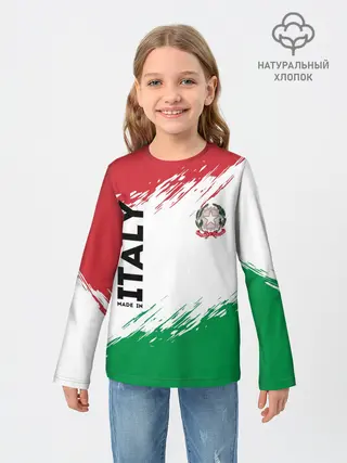 Детский лонгслив / MADE IN ITALY