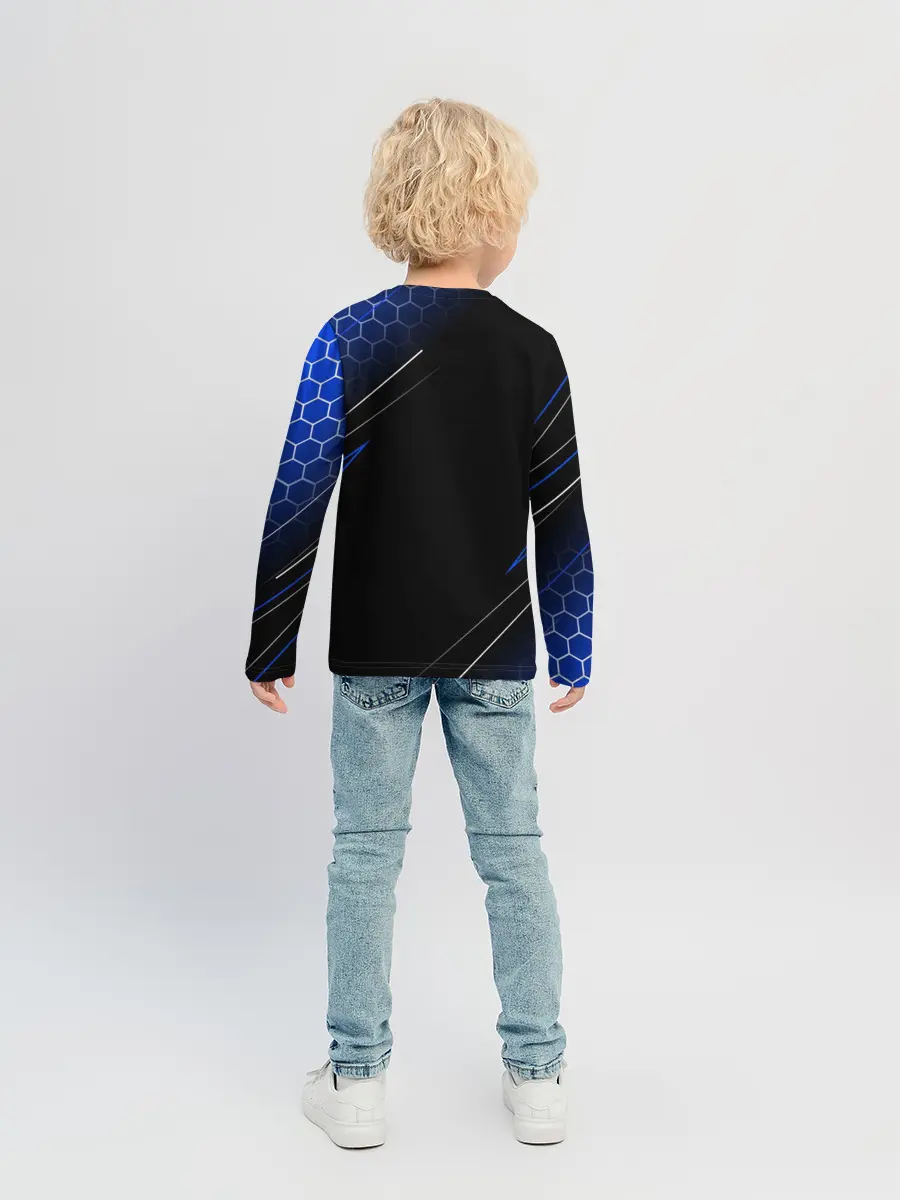 Детский лонгслив / HYUNDAI / ХЕНДАЙ / ЛИНИИ