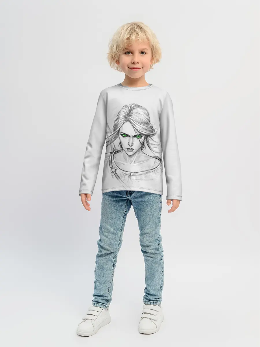 Детский лонгслив / Цири