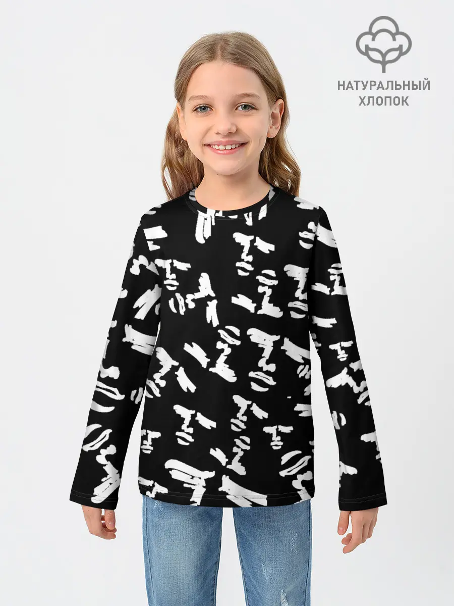 Детский лонгслив / yaranaika face