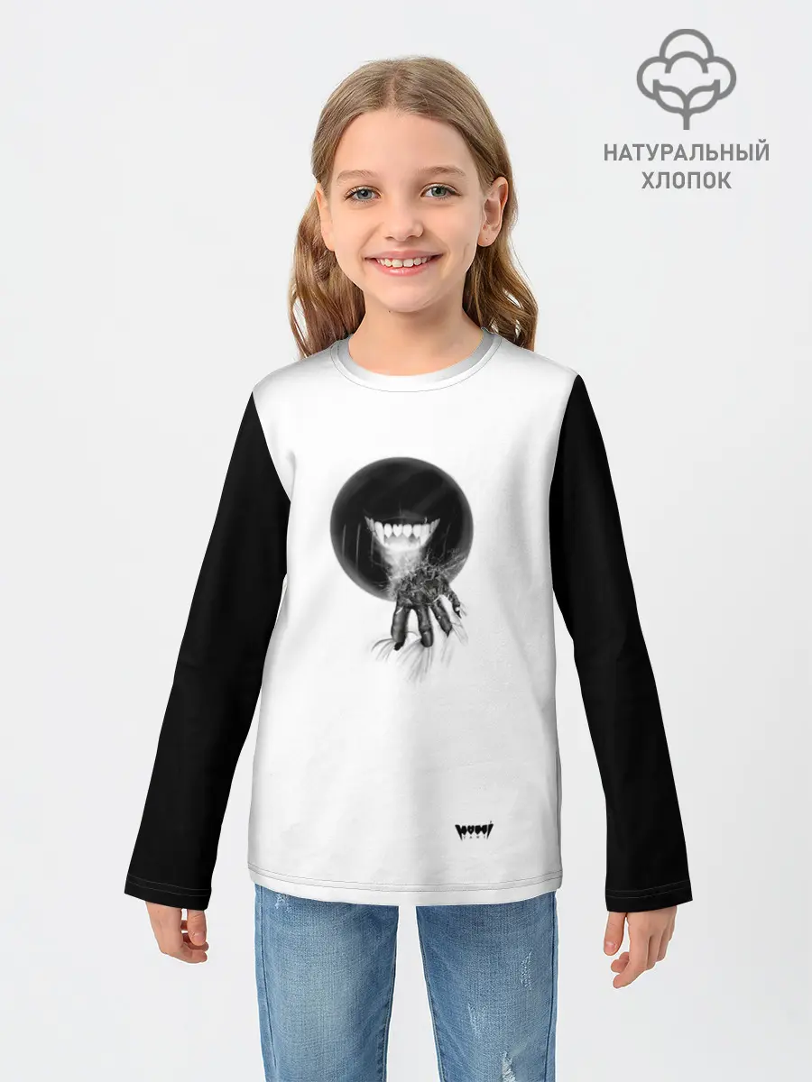 Детский лонгслив / Yami: cell 3D