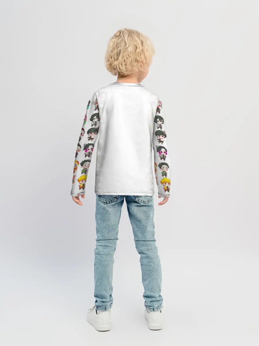 Детский лонгслив / ПЕРСОНАЖИ Kimetsu no Yaiba