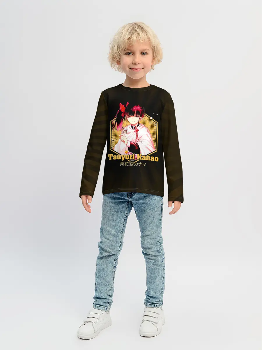 Детский лонгслив / Tsuyuri Kanao Kimetsu no Yaiba