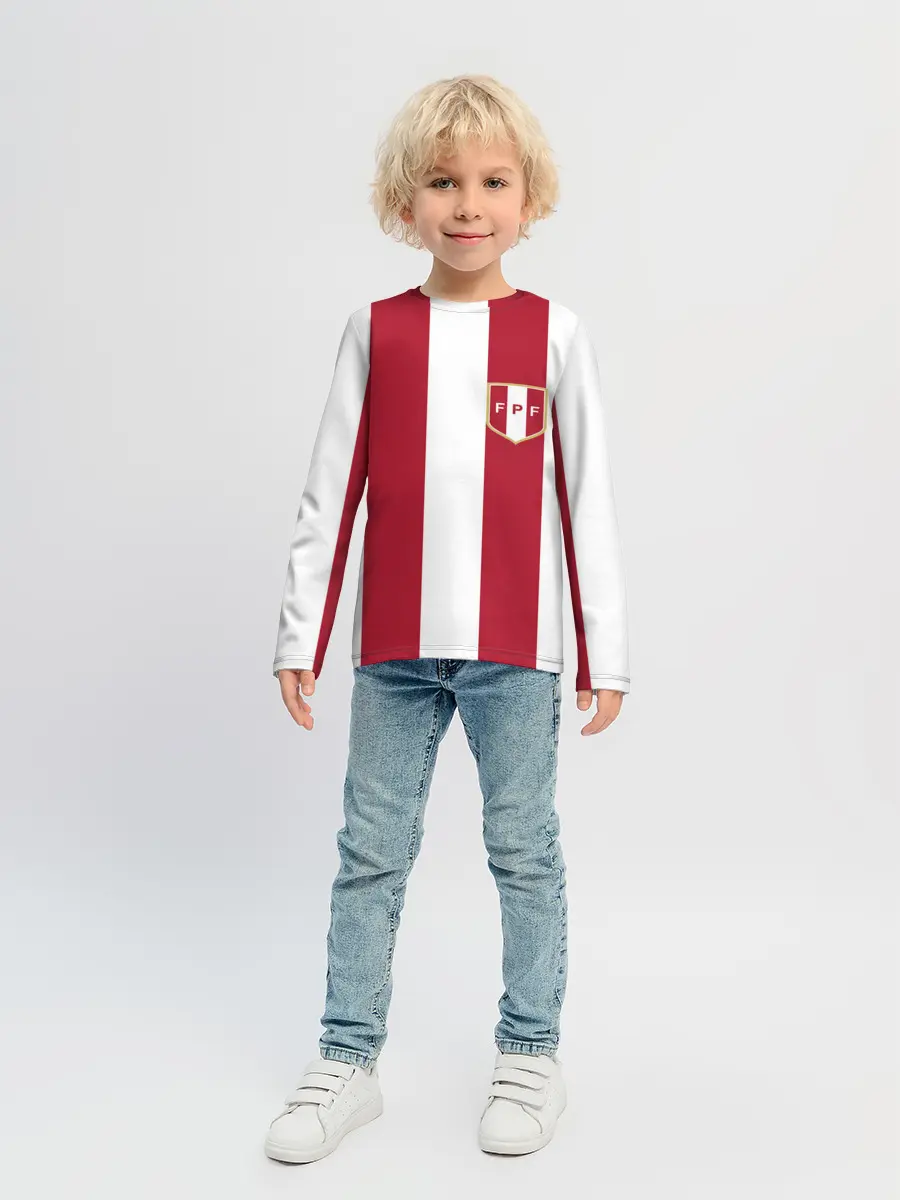 Детский лонгслив / Сборная Перу.