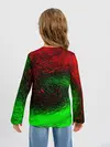 Детский лонгслив / КРАСНАЯ И ЗЕЛЕНАЯ КРАСКА