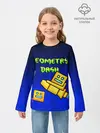 Детский лонгслив / GEOMETRY DASH / ГЕОМЕТРИ ДАШ
