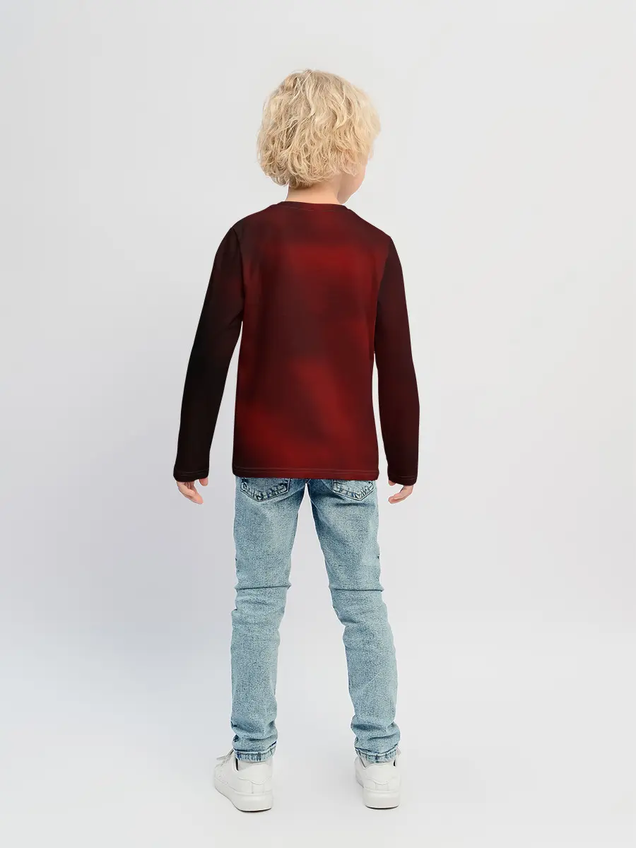 Детский лонгслив / Зеницу Агацума Kimetsu no Yaiba