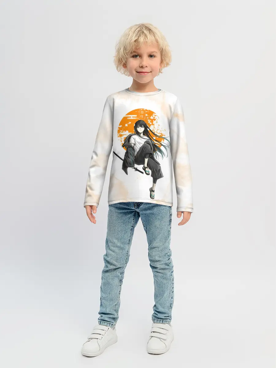 Детский лонгслив / Муичиро Токито Kimetsu no Yaiba