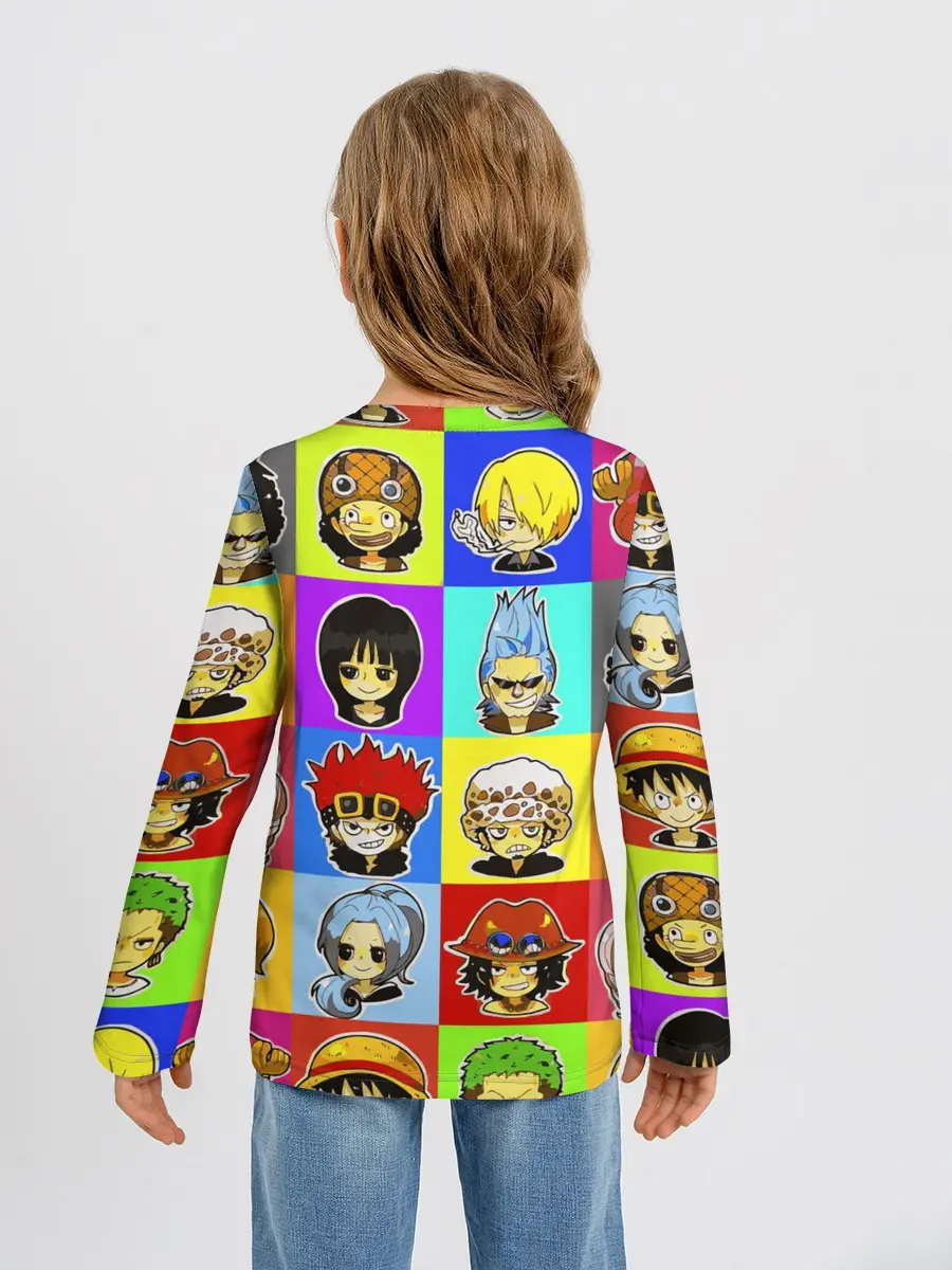 Детский лонгслив / ONE PIECE / ВАН ПИС / УЗОР