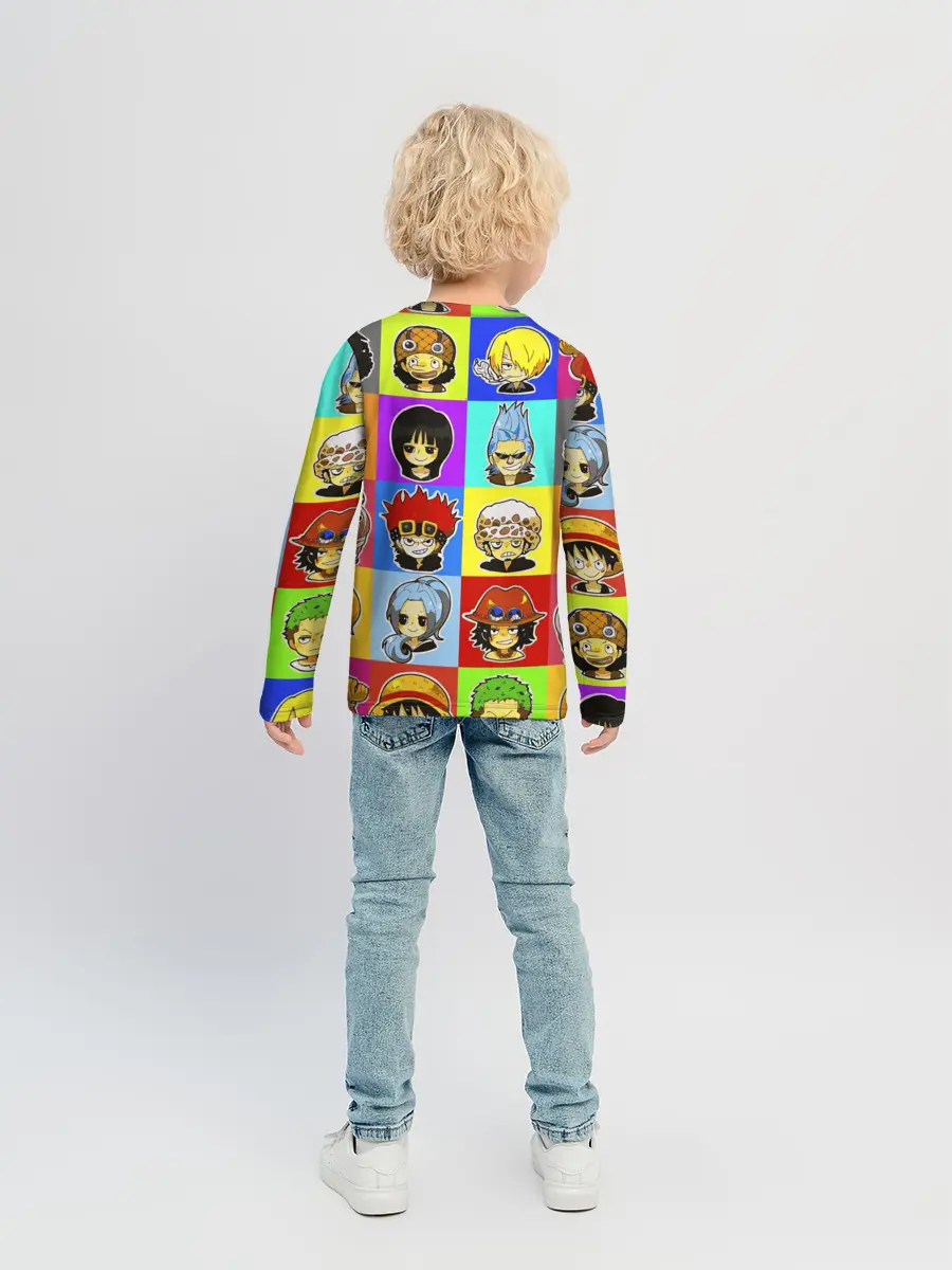 Детский лонгслив / ONE PIECE / ВАН ПИС / УЗОР