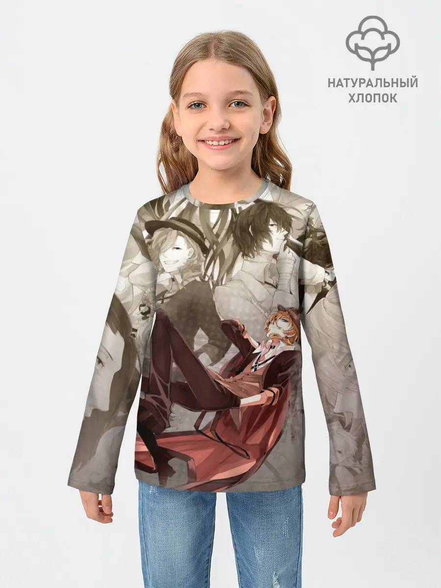 Детский лонгслив / Чуя Накахара