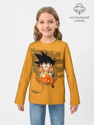 Детский лонгслив / Kid Goku