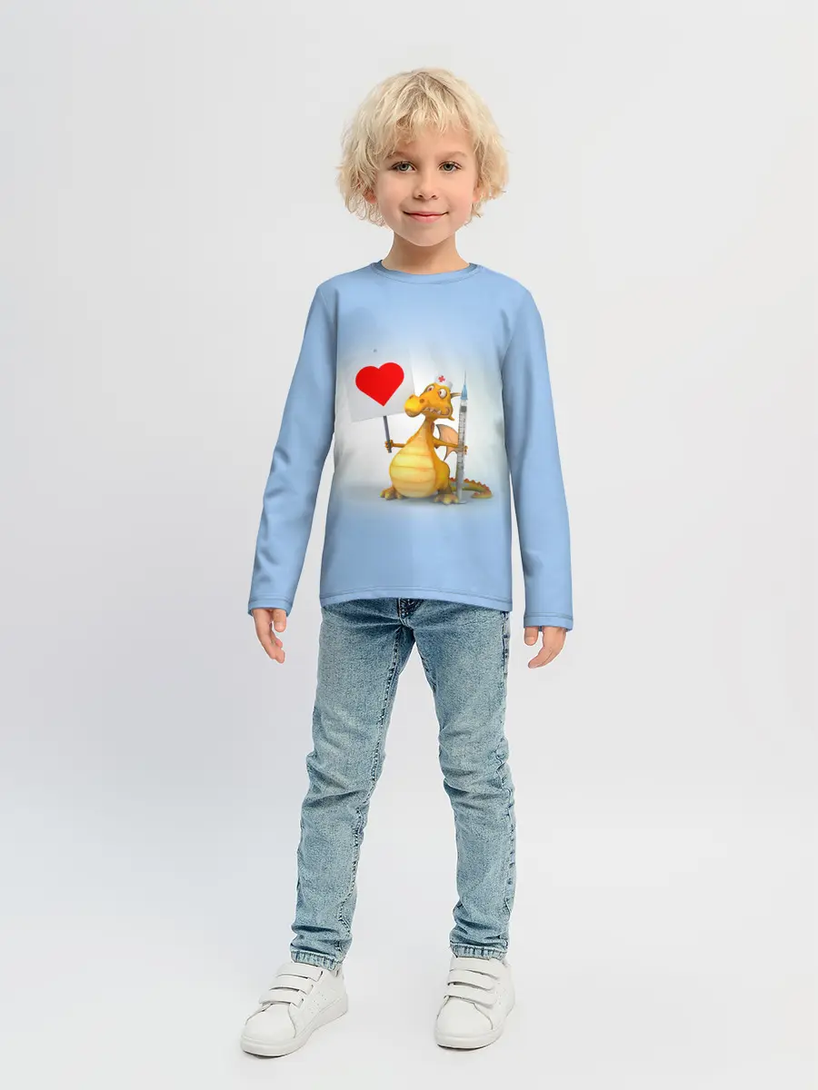 Детский лонгслив / Dragon doc | Доктор драго