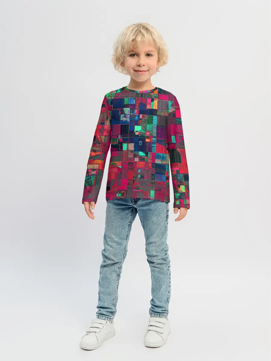 Детский лонгслив / HAPPY WINDOWS