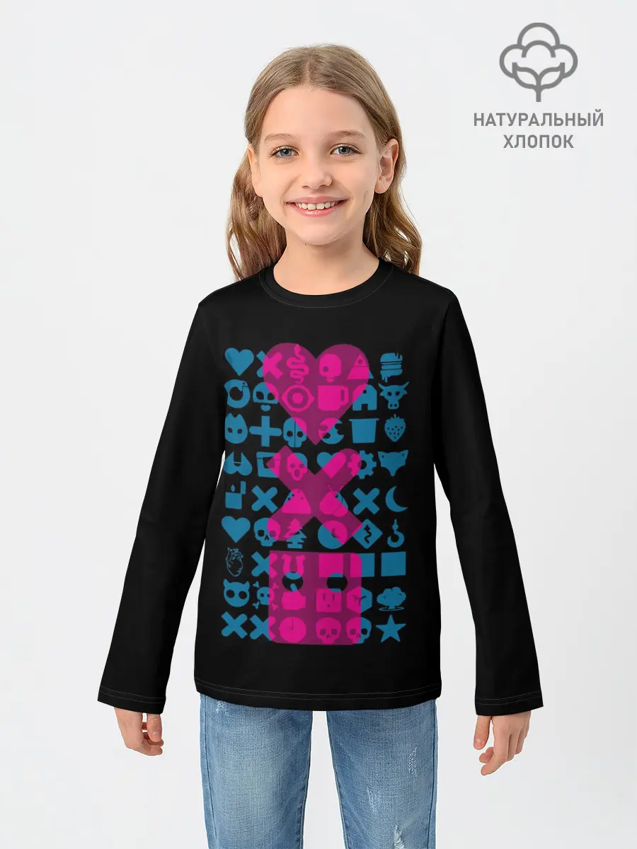 Детский лонгслив / Любовь. Смерть. Роботы