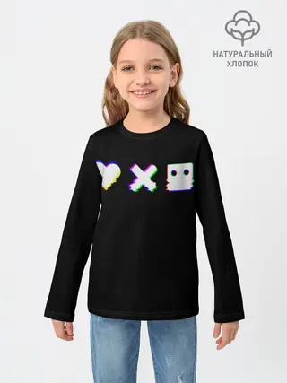 Детский лонгслив / Love Death and Robots