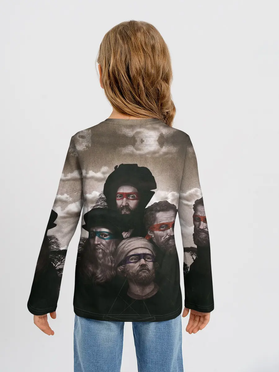 Детский лонгслив / Художники, не черепашки ниндзя