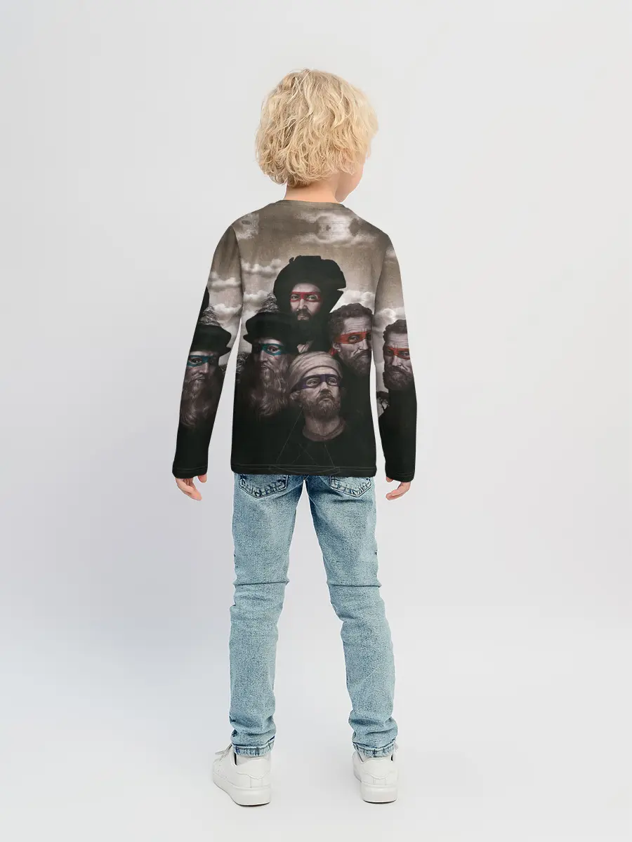 Детский лонгслив / Художники, не черепашки ниндзя