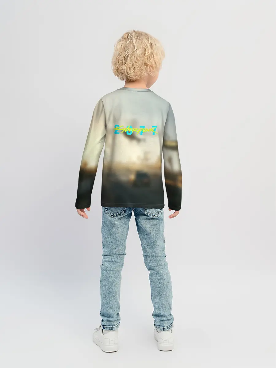 Детский лонгслив / CYBERPUNK 2077 | КИБЕРПАНК