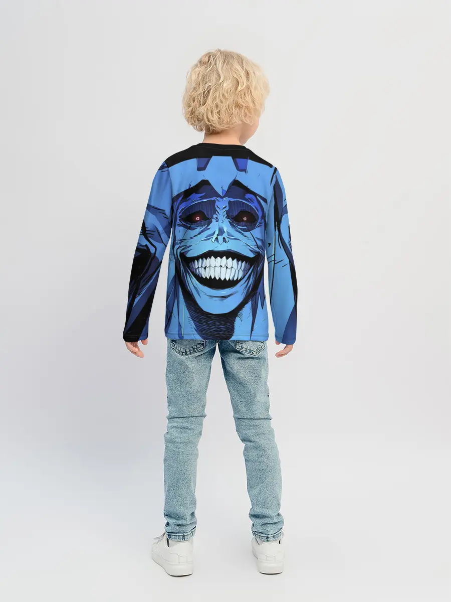 Детский лонгслив / ПОДНЯТИЕ УРОВНЯ В ОДИНОЧКУ