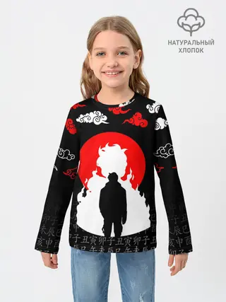 Детский лонгслив / СОН ДЖИН ВУ / SOLO LEVELING