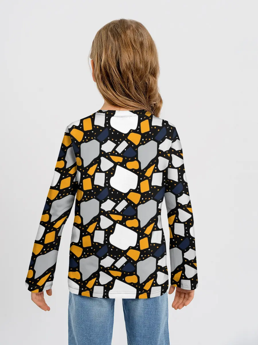 Детский лонгслив / Венецианское Терраццо | Venice